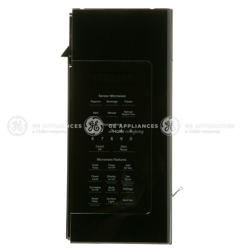 BLACK CONTROL PANEL WHITE LED