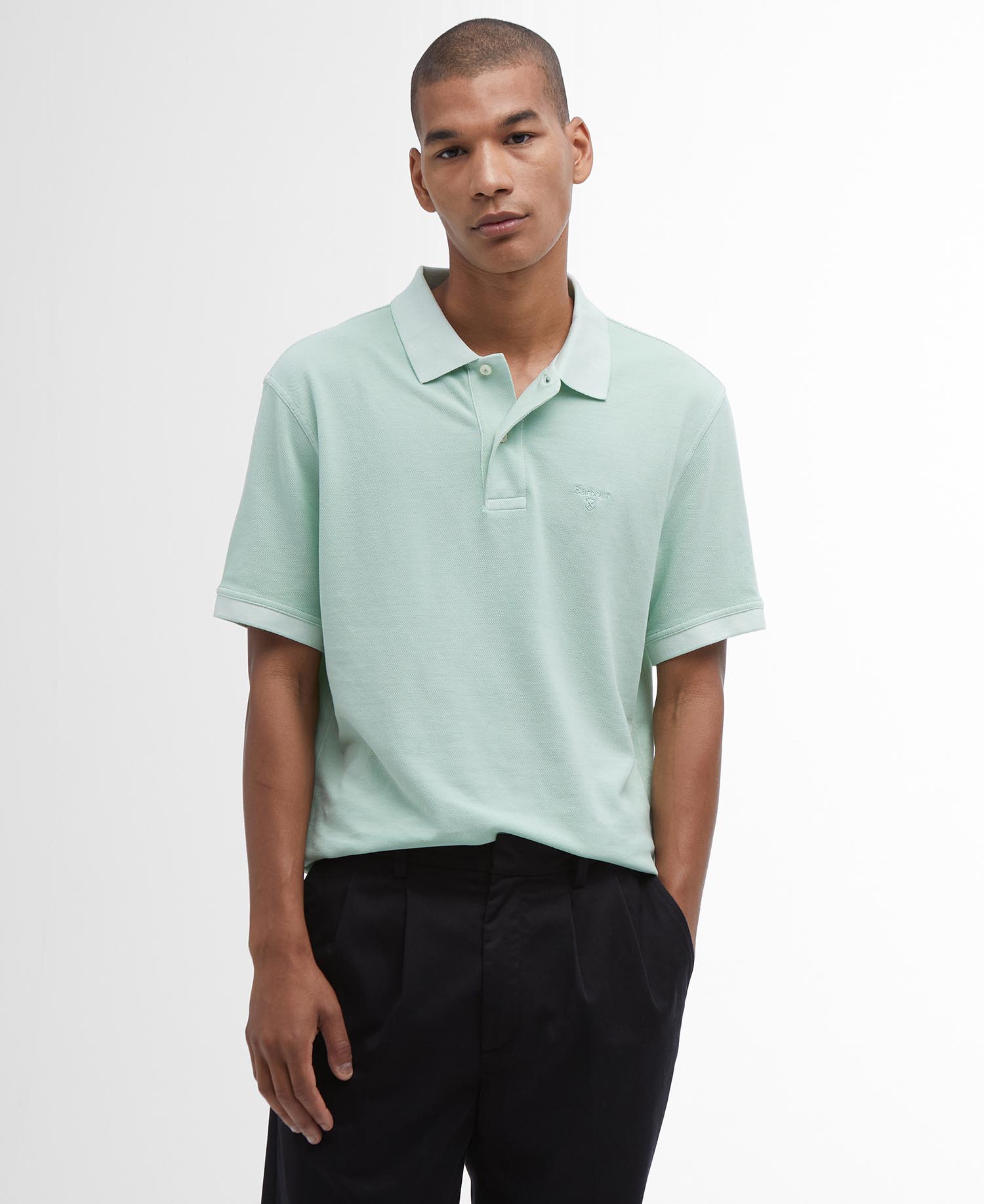 Washed-Out Sports Polo Shirt image number 0