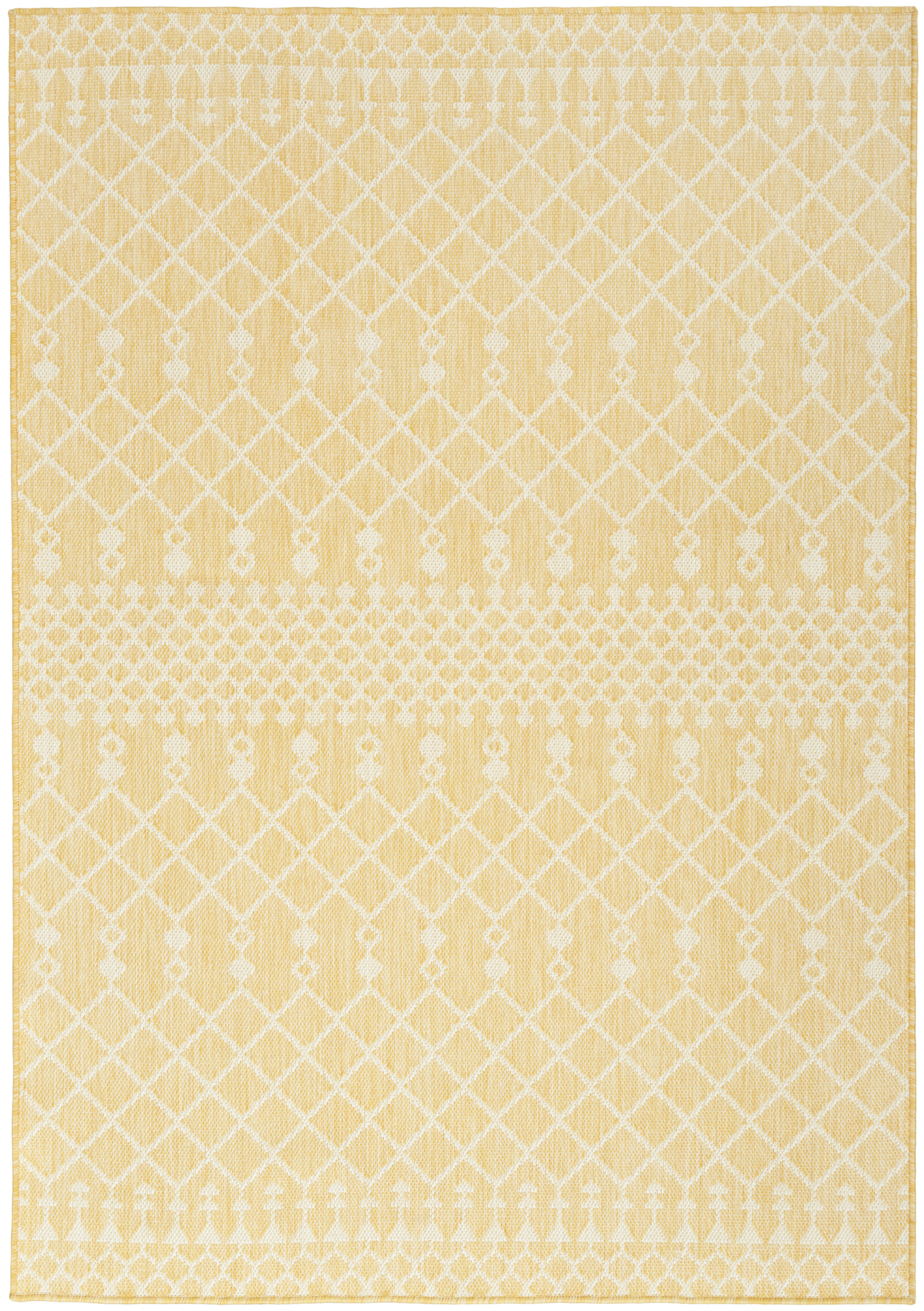 Nourison Positano 7' x 10' Yellow Modern Rug