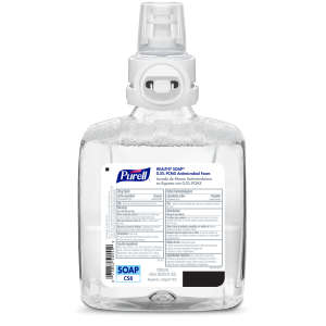GOJO, PURELL HEALTHY SOAP™, 0.5% PCMX Antimicrobial Foam Soap, PURELL® CS8 Dispenser 1200 mL Cartridge