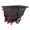 Rubbermaid Commercial, BRUTE Standard Duty, Tilt Truck, 27 cu ft, Black