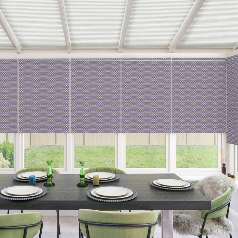 Elvis Blackout Fig Roller Blind
