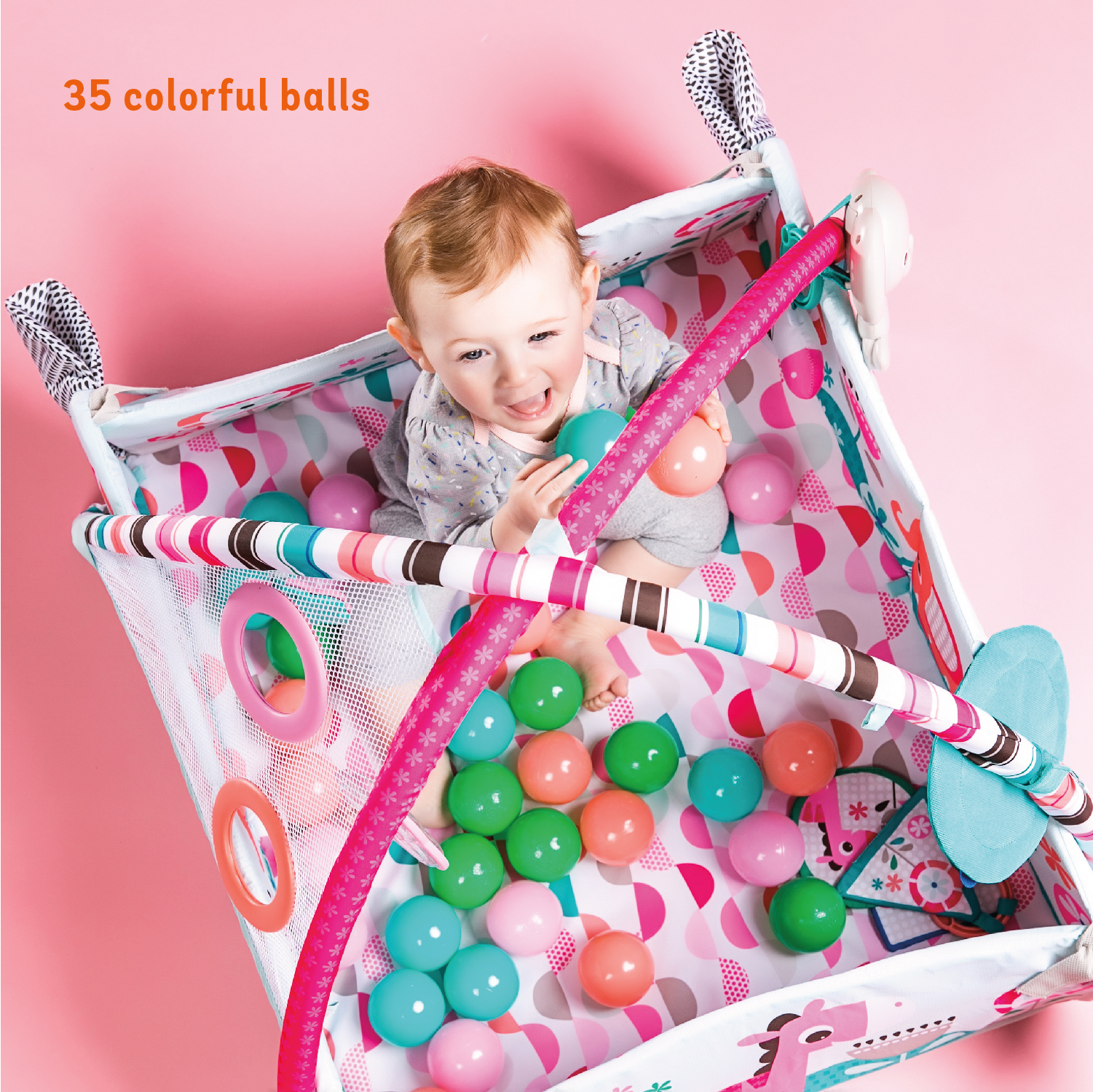 5-in-1 Your Way Ball Play™ Pink Activity Gym