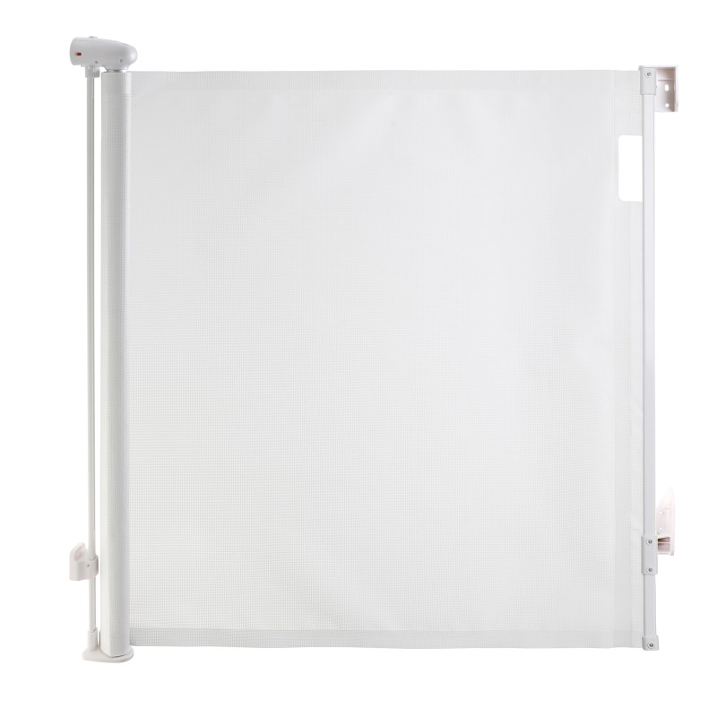 Glide 'N Hide Extra Tall Retractable Baby Gate, White