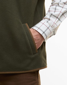 Harwood Half-Zip Fleeced Gilet 