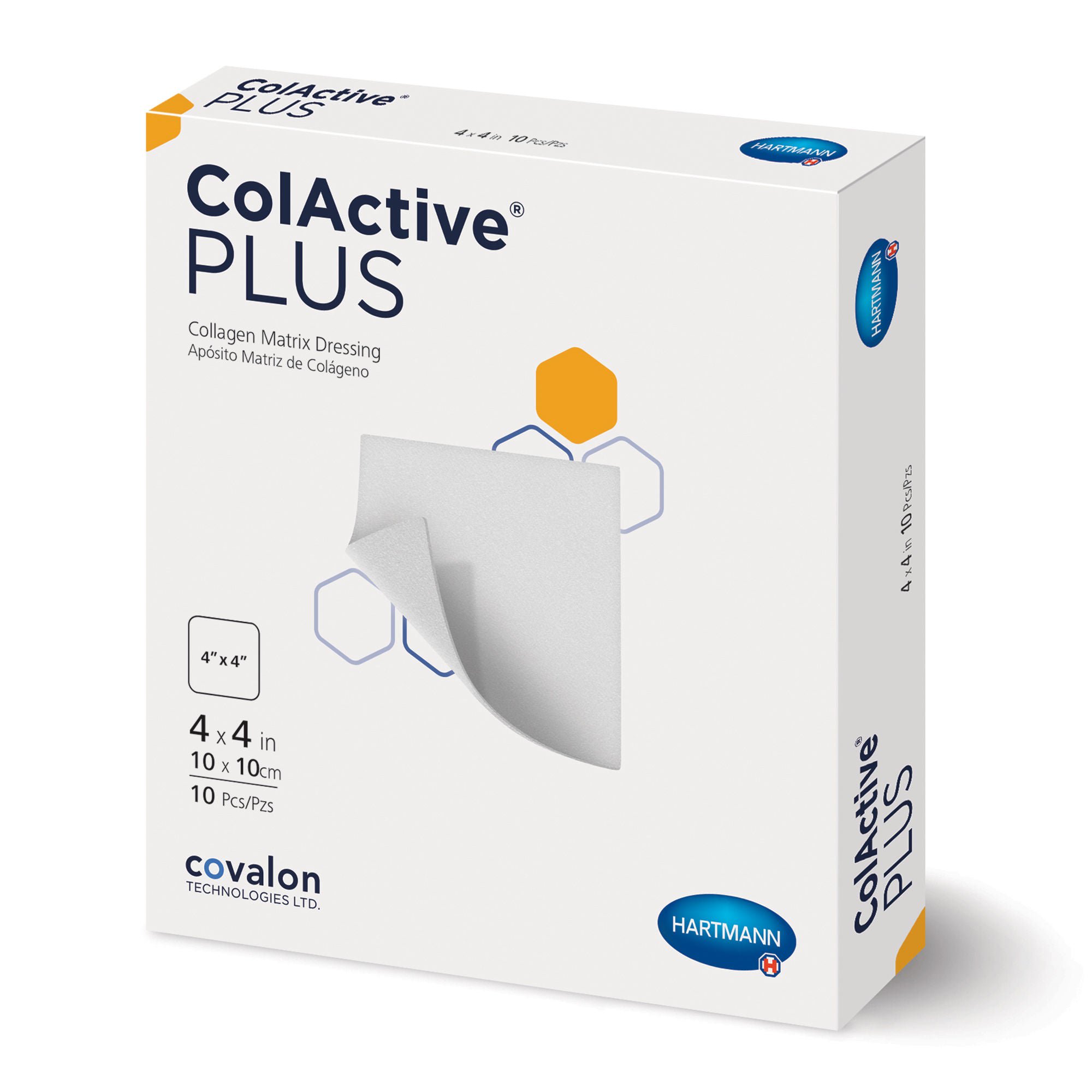 ColActive® Plus Collagen Dressing, 4 x 4 Inch