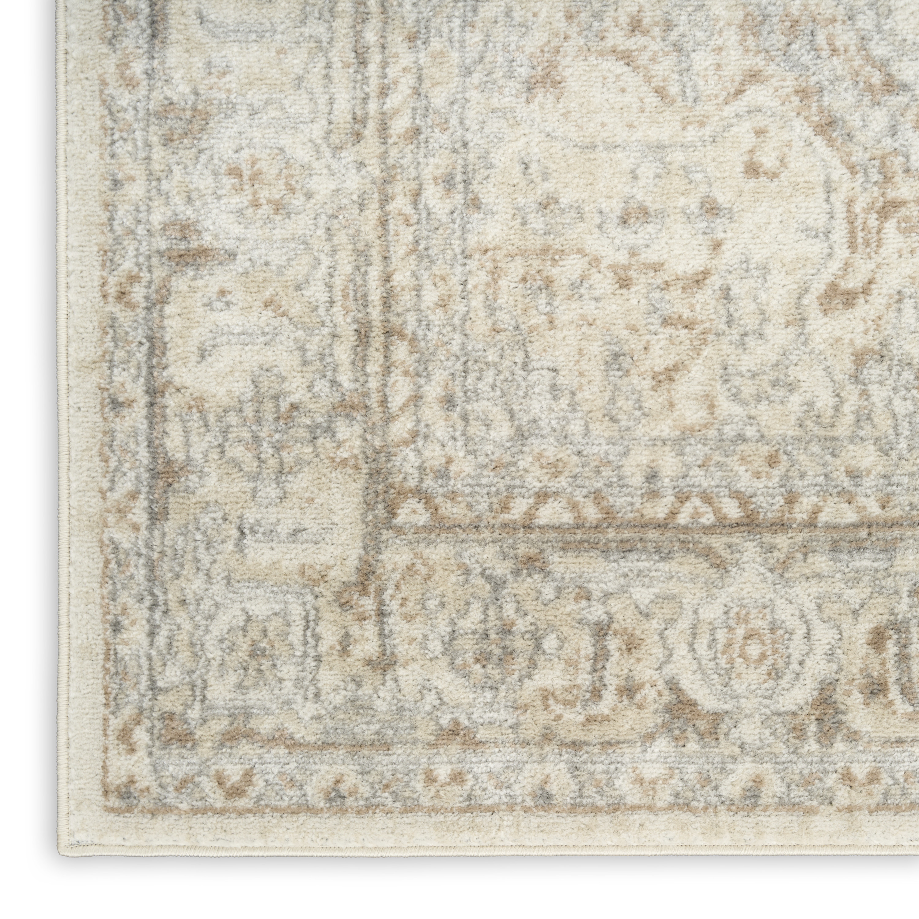 Nourison Quarry 6' x 9' Beige Vintage Indoor Rug