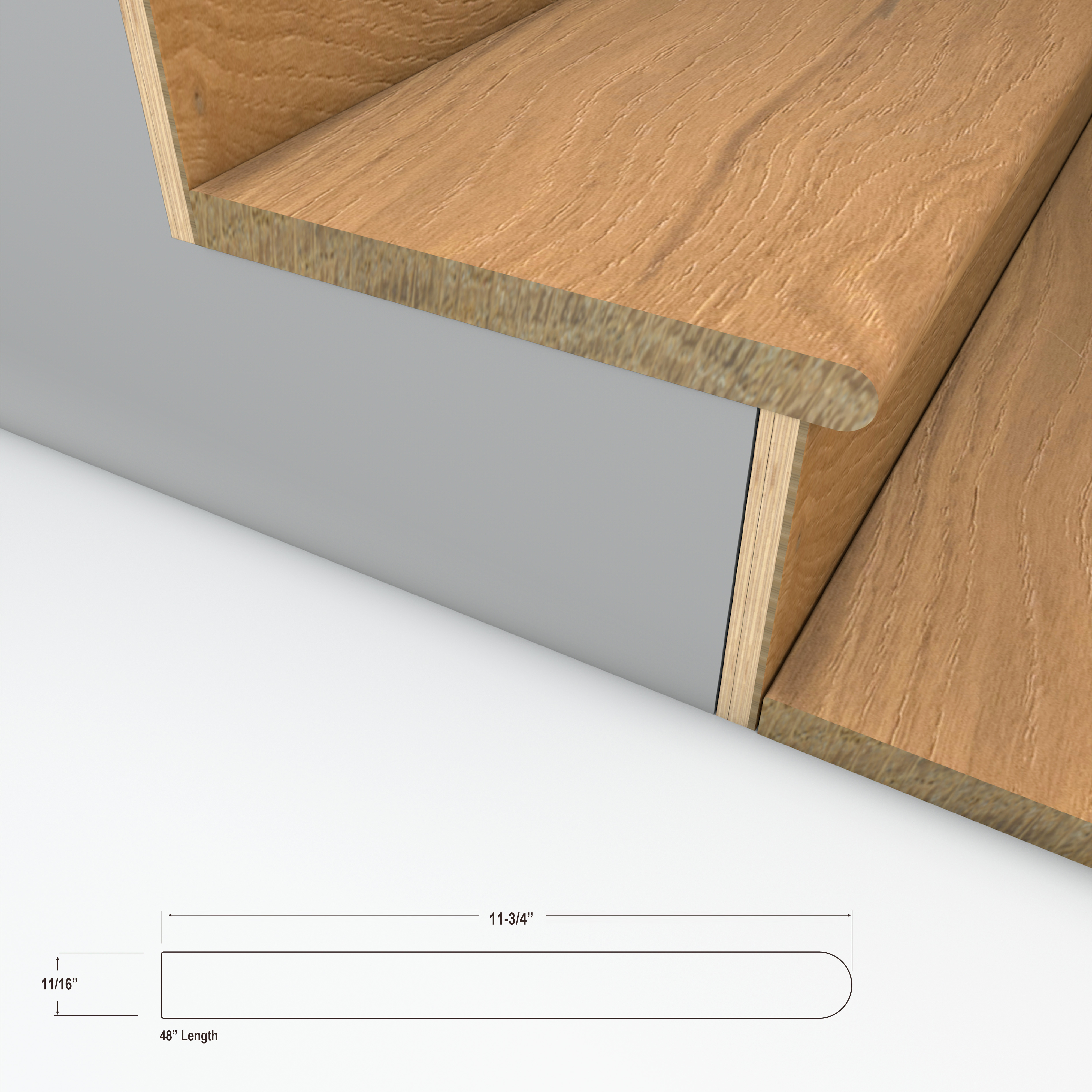 Vintage Vine Stair Tread view 3