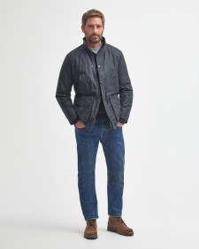 Hereford Waxed Jacket Classic Navy