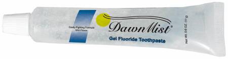 DawnMist® Clear Gel Toothpaste, Fresh Mint Flavor, 0.6-ounce Tube