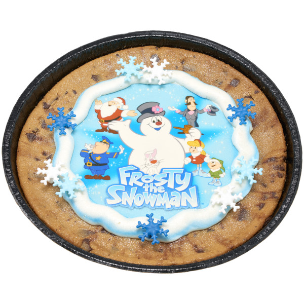 Frosty the Snowman Winter Fun PhotoCake® Edible Image®