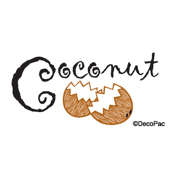 Coconut Promotional Label