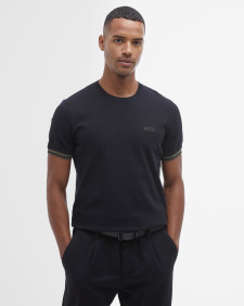 Spencer Textured T-Shirt Classic Black
