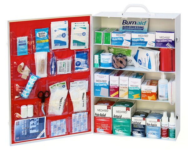 Medique Products CABINET, FIRST AID 4SHLF ANSI 2015