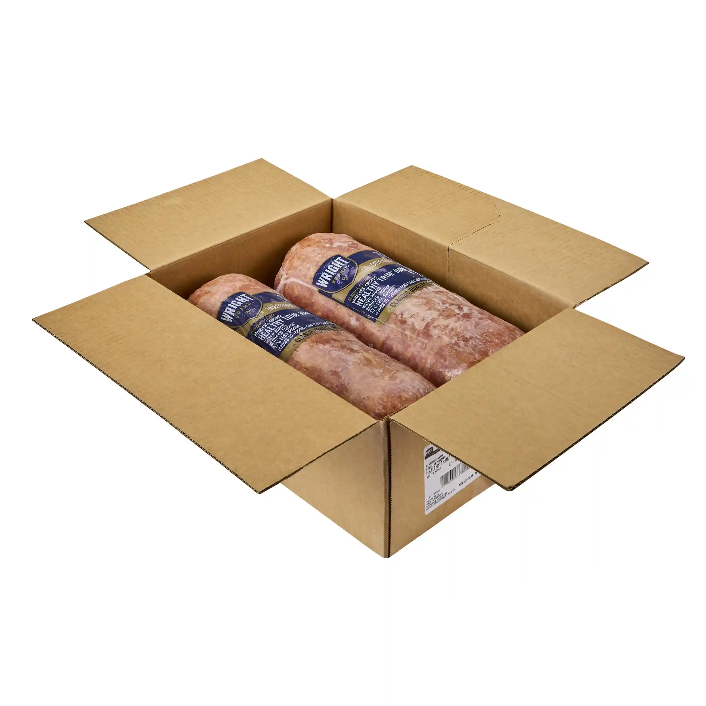Wright® Brand Healthy Trim® Reduced Sodium Smoked Ham, 2 Count_image_4