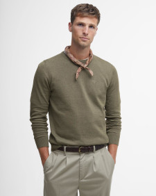 Pima Cotton Crew Neck Jumper 