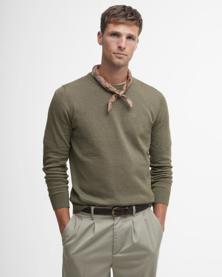 Pima Cotton Crew Neck Jumper