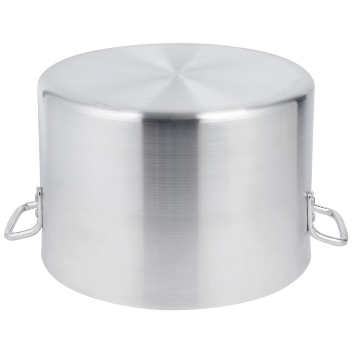 20-quart Arkadia™ aluminum sauce pot in natural finish