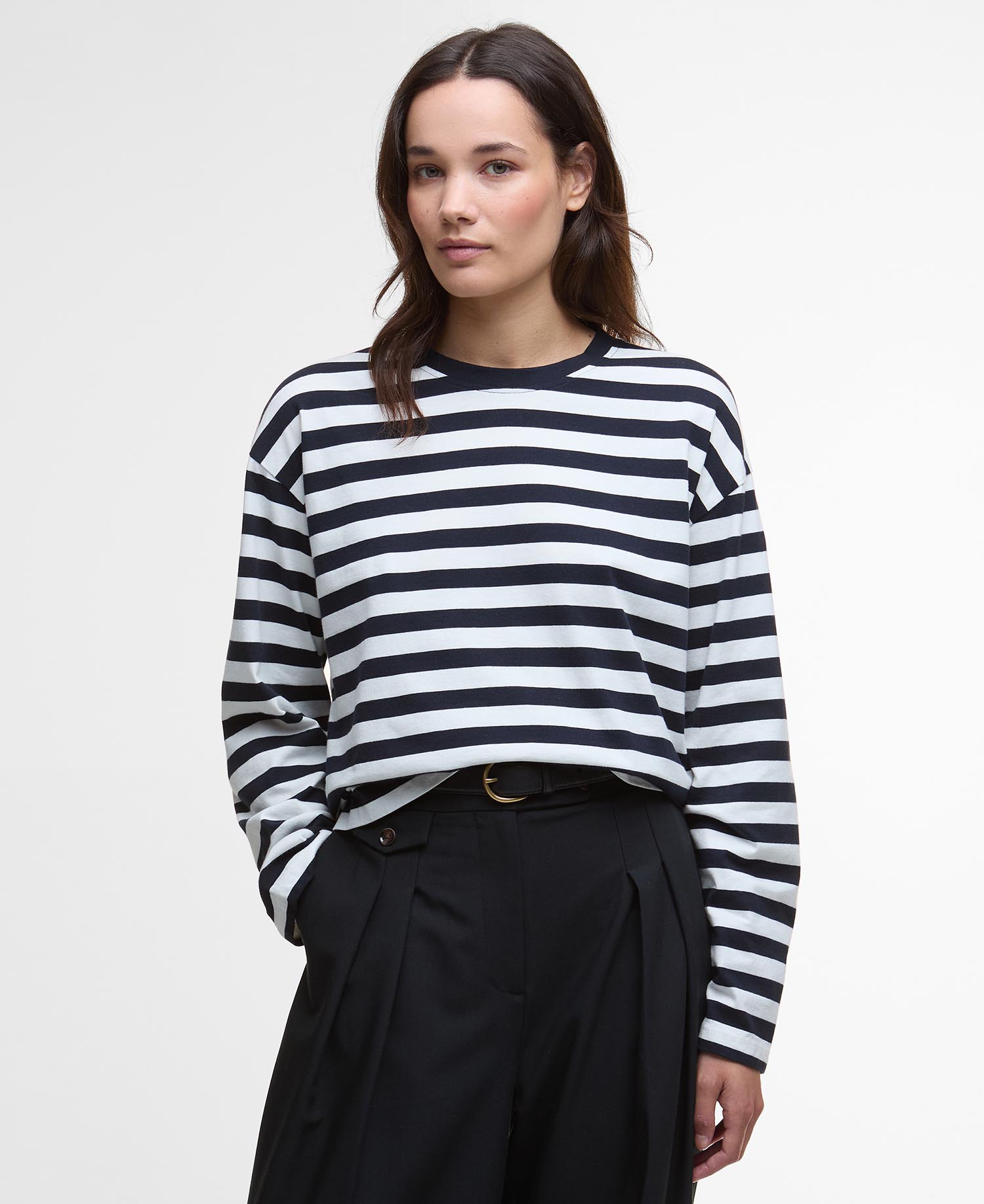 Bede Oversized Long-Sleeved T-Shirt image number 0