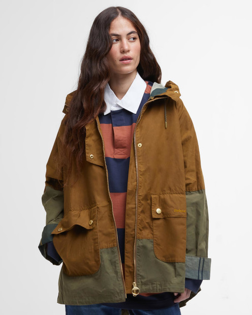 Hayley Showerproof Jacket Breen/Dusky Green/Ancient Tartan