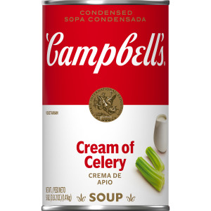 Campbell’s Condensed Cream of Celery Soup, 50 Ounce Cans, 12-Pack