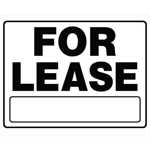 For Lease Sign with Frame (20