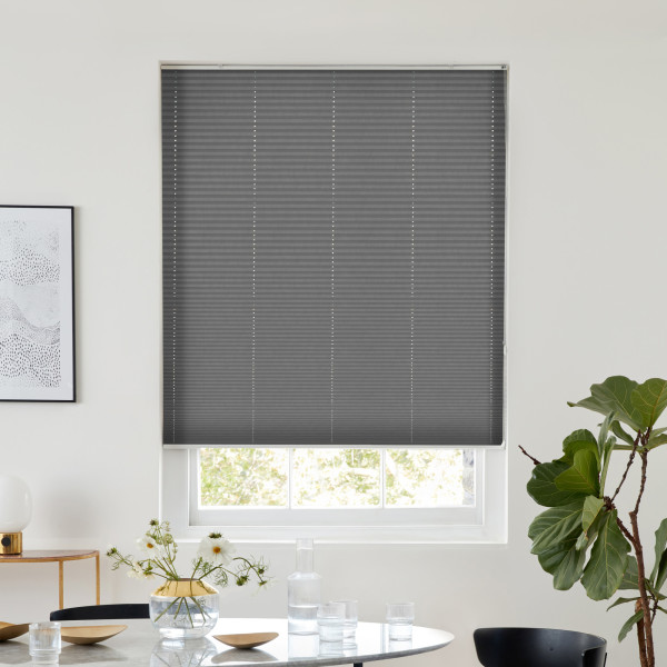 Crush Slate Pleated blind