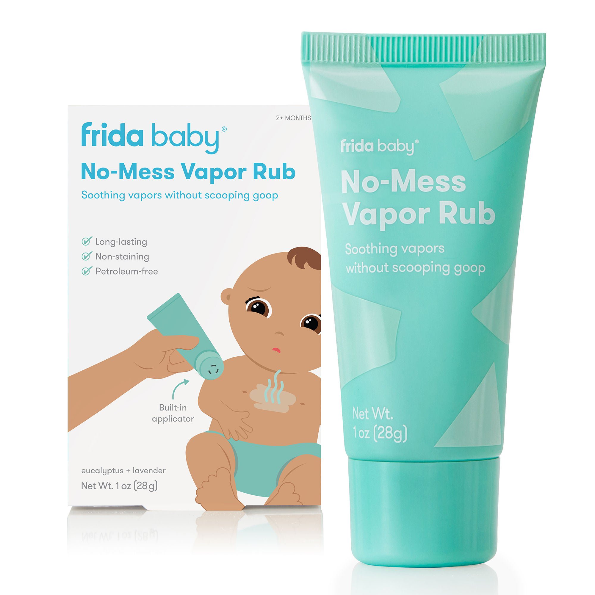 Fridababy LLC RUB, VAPOR NO-MESS 1OZ (12/CS)