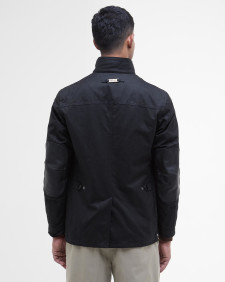 Ogston Waxed Jacket Black-Classic
