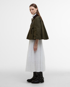 Barbour x ERDEM Trapezjacke Reversible Clover Showerproof 