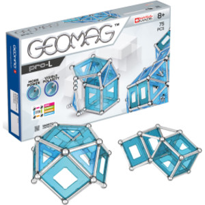 Pro-L Magnetic STEM Toy Building Set, 75 Pieces