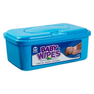 RRPRPBWU80, AmerCare Royal,  Unscented Baby Wipes,  80 Wipes/Container