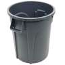 Impact, Gator®, 20gal, Resin, Gray, Round, Receptacle