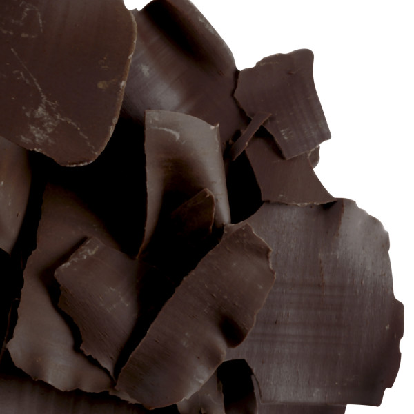 Dark Flat Shavings Made Simply™ Chocolate