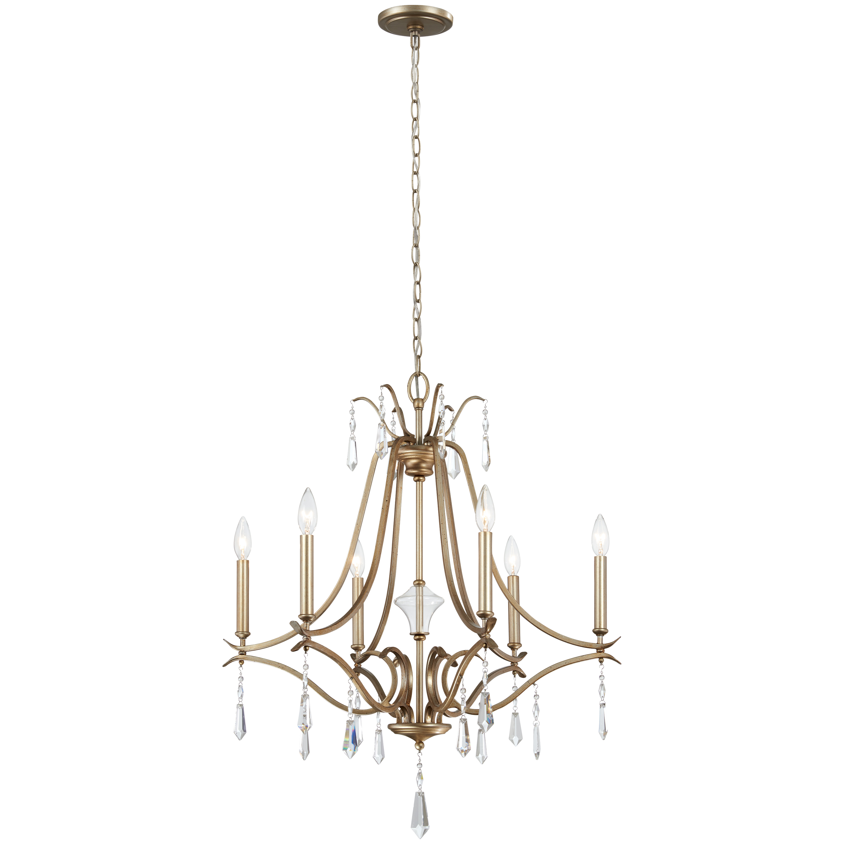 Laurel Estate - 6 Light Chandelier