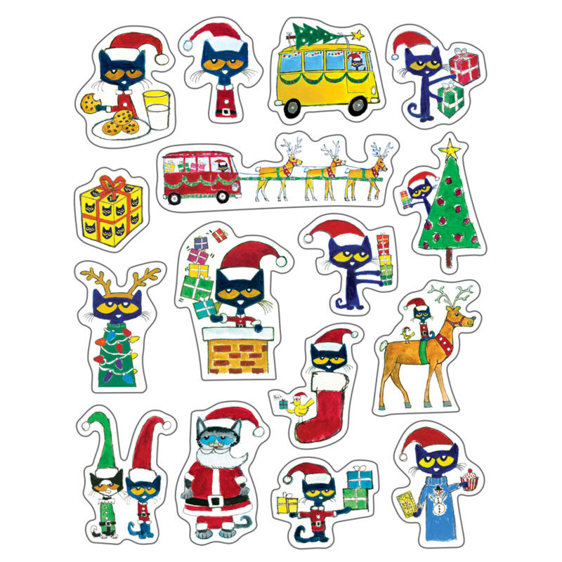 Pete the Cat® Christmas Stickers, Pack of 120
