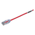TX6-28™ Cat 6 UTP Performance Patch Cords, 28 AWG, 7 FT, Red