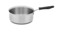 1 ½-quart Tribute® 3-ply saucepan and silicone handle
