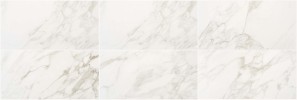 Marble Obsession Arabescato 3×24 Bullnose Matte Rectified
