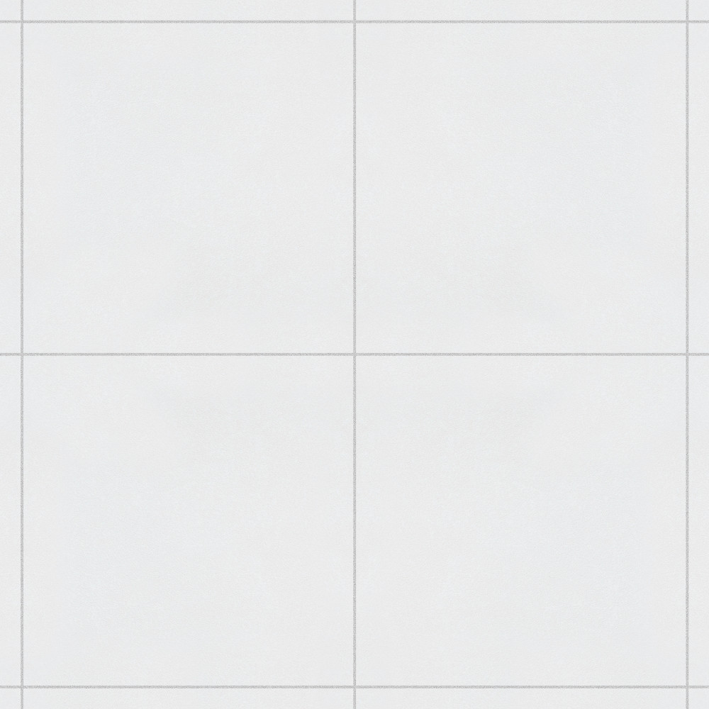 Twenties White 7-3/4 in. x 7-3/4 in. Ceramic Floor and Wall Tile