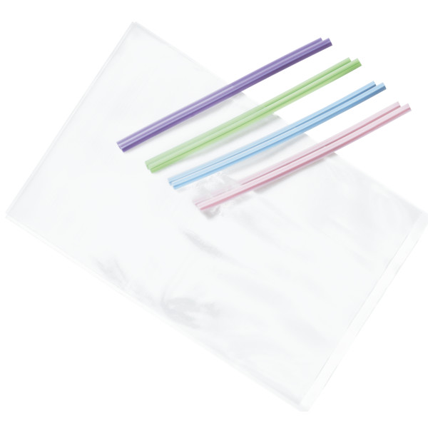 Clear Cello Treat Bags with Pastel Twist Ties, 4" x 6" Decorating Tools
