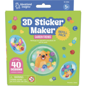 3D Sticker Maker Refill Pack, Spring Designs