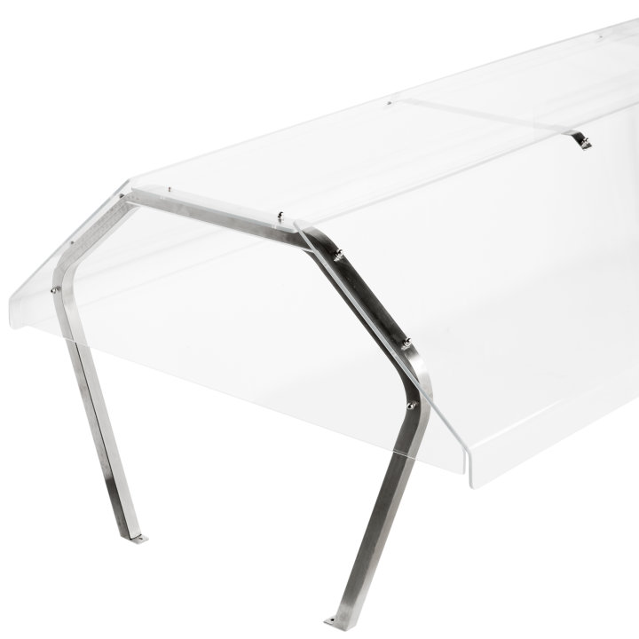 76-inch buffet-style breath guard for Servewell® table