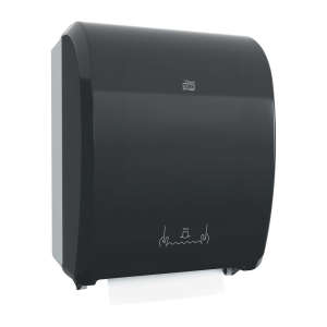 Tork, H71, Mechanical Roll Towel Dispenser, Black