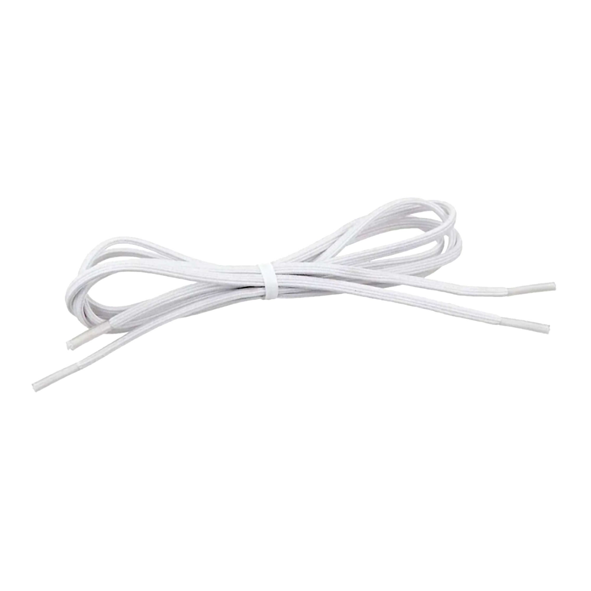 Shoelaces Tylastic® White Elastic