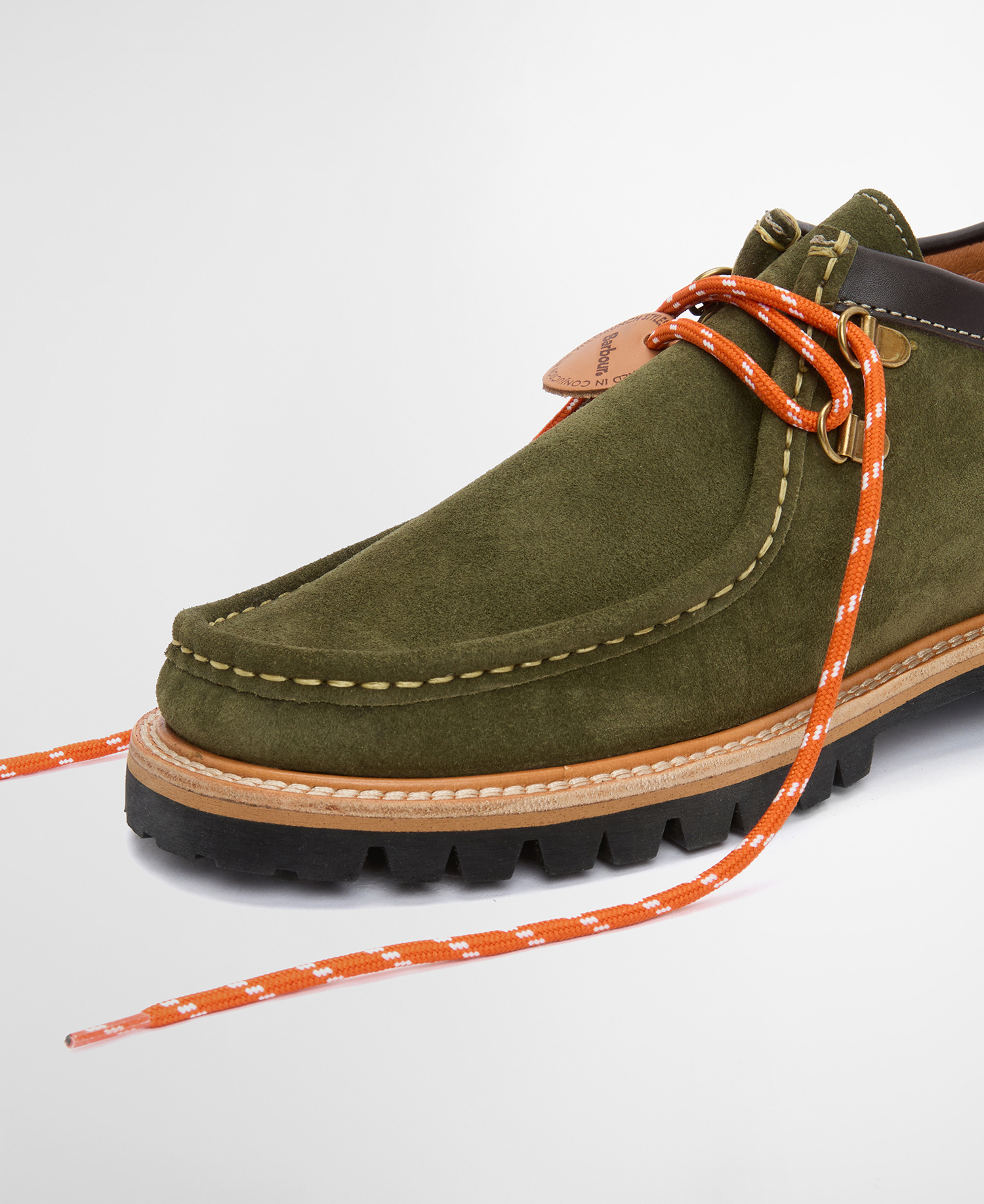 Mocassini stringati con mascherina Coatham Barbour x Wildbunch Styles image number 6
