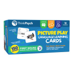ThinkPsych First Nouns Picture Play Cards - 150 Picture Cards for Speech Development TPYFN01