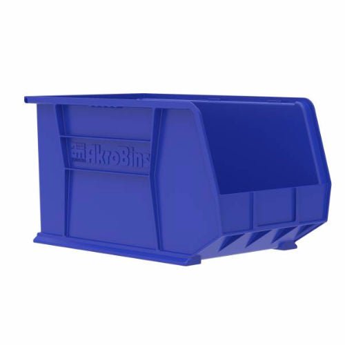 Storage Bin AkroBins® Blue Plastic 10 X 11 X 18 Inch