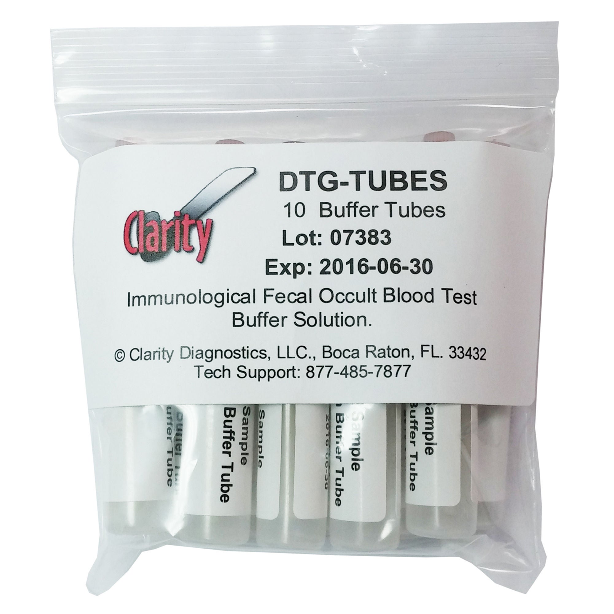 Clarity iFOBT Stool Specimen Container
