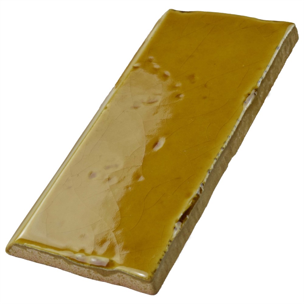 Novecento Zocalo Camel 2-1/2 in. x 5-1/8 in. Ceramic Wall Trim